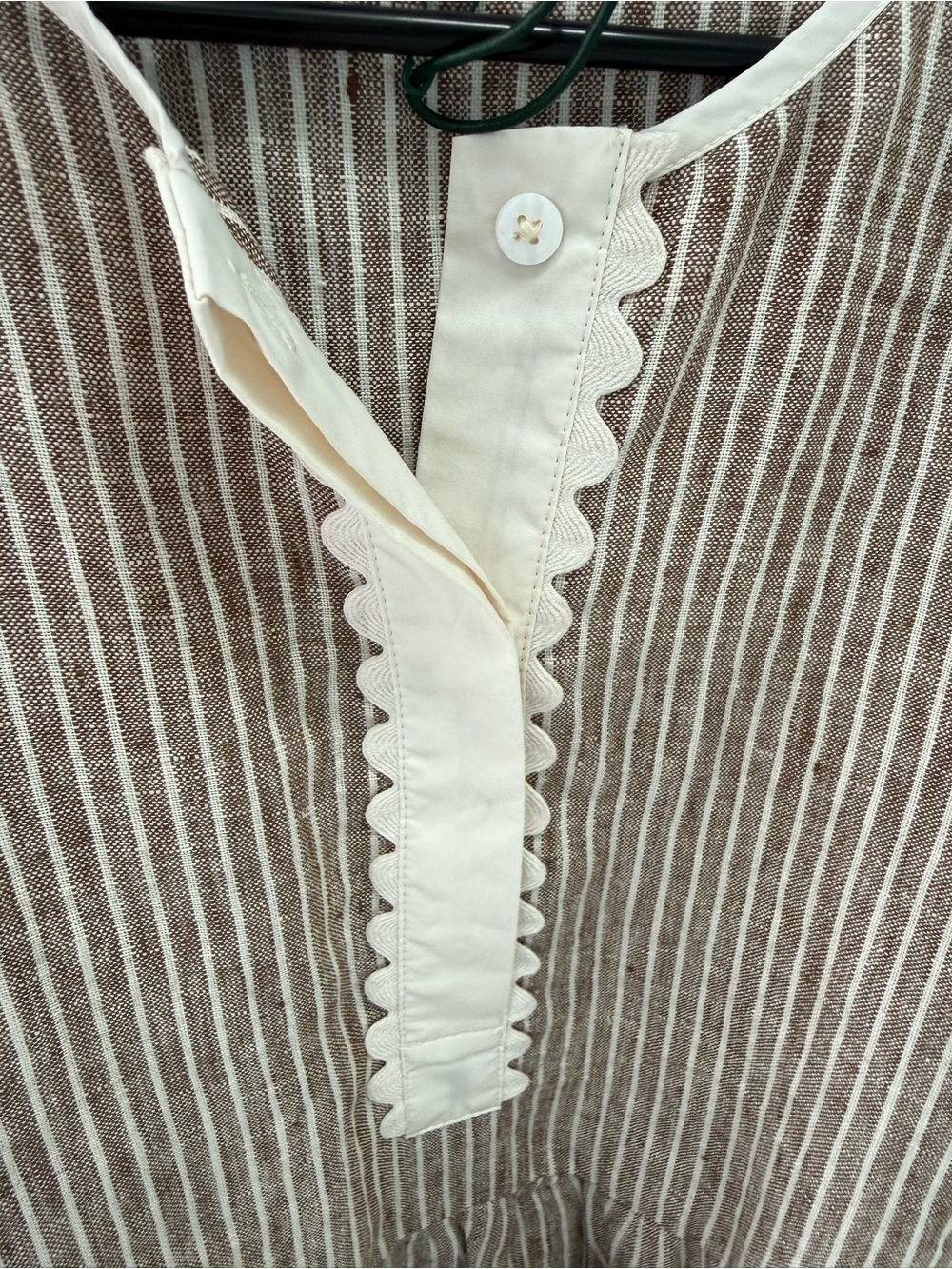 Tuckernuck Brown Stripe Belted Dress - Picture 6 of 7